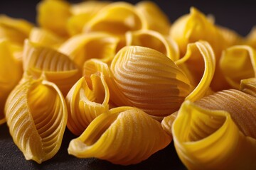 Filini a classic type of Italian pasta European cuisine