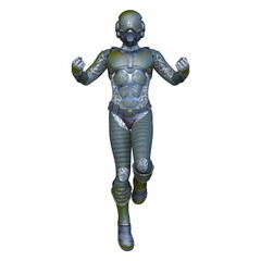 サイバーマン　3DCGレンダリング