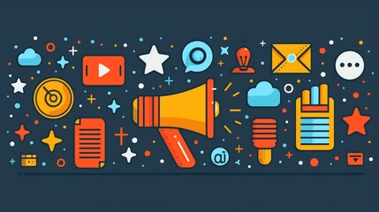 Infographic showcasing the impact of visual content on digital marketing success with tips for creating engaging visuals