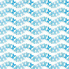 Abstract floral geometric seamless pattern mandala background wallpaper