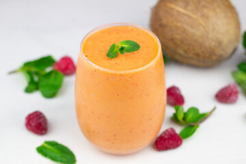 Refreshing and Delicious Mango Berries Smoothie