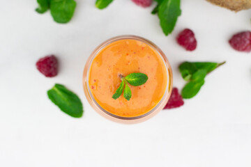 Refreshing and Delicious Mango Berries Smoothie