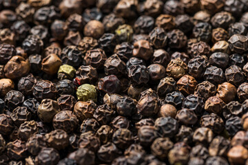 Organic Dry Raw Black Peppercorns