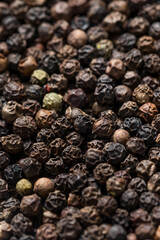 Organic Dry Raw Black Peppercorns