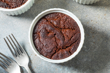 Homemade Chocolate Mug Brownie Cake