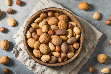 Organic Whole Assorted Nuts