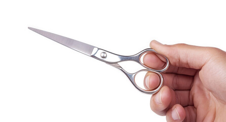 Professional Hair Cutting Scissors in Hand Precision Styling Tool