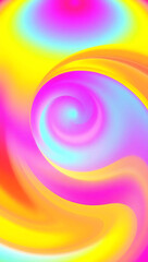 Colorful Abstract Swirl: Modern Pastel Fluid Texture Background with Creative Gradient and Dynamic Motion Design