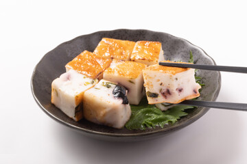 蒸し焼きかまぼこ　たこ　わかめ焼き