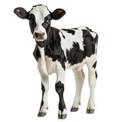 cow isolated on white