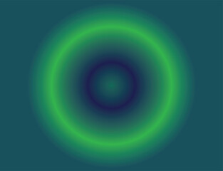 abstract green gradient background with circles