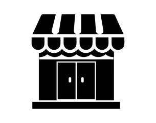 Obraz premium Simple shop icon