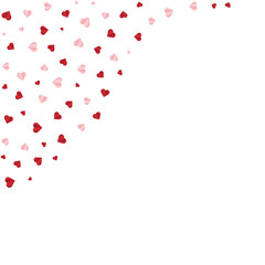 Pattern Love Shape Corner