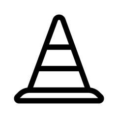 Outline icon of labor tools in variety job