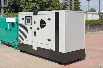 Large Auxiliary Diesel Engine Electric Power Generator