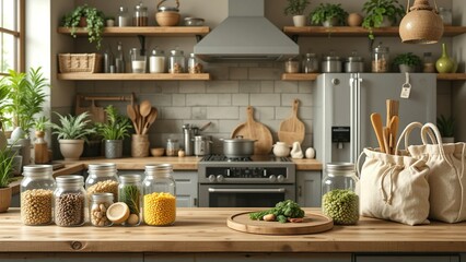 Fototapeta premium Vintage kitchen interior