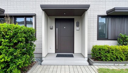 戸建て住宅の玄関