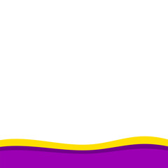 Fun Footer Colorful Shape