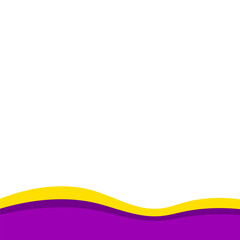 Fun Footer Colorful Shape