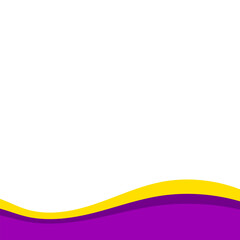 Fun Footer Colorful Shape