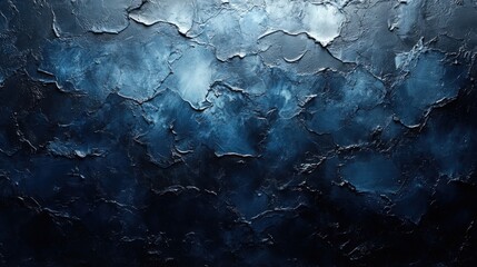 Deep ocean textures with layered effect in varying shades of mysterious blue