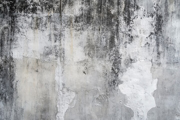 Distressed concrete texture with peeling paint and aged surface for backgrounds