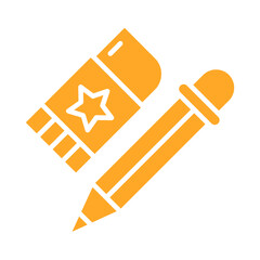 Pencil and eraser Icon