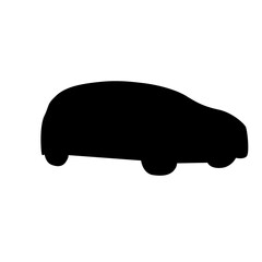 Car Silhouette Shape