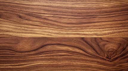 Fototapeta premium Top view of a clean wooden table with minimal background space for design or copy