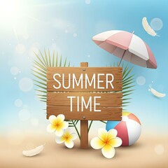 summer holidays poster © Abhikes