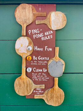 Ping-pong area rules