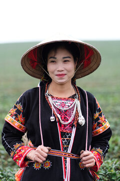Woman in a Tea Plantation