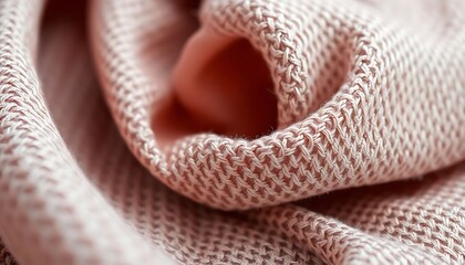 Fototapeta premium close up of a pink and white fabric