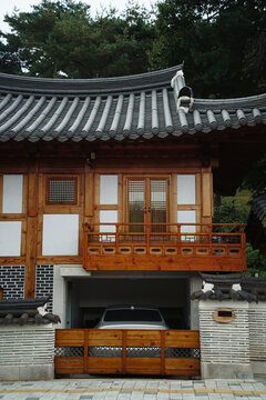 Modern house in traditional style