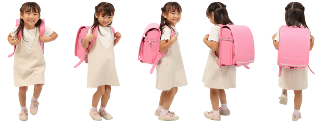 ランドセルの女の子