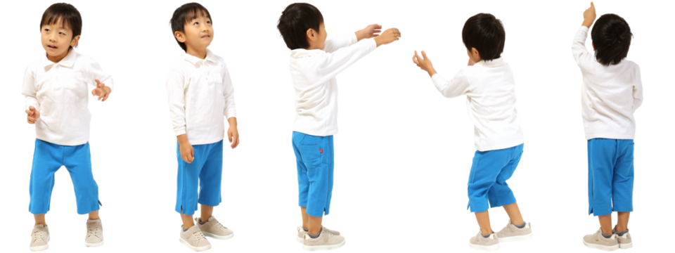 幼児の男子