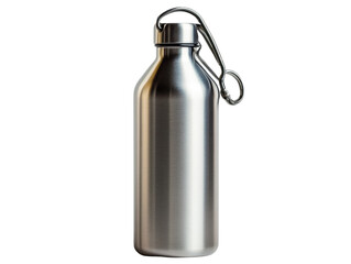 Stainless Steel Water Bottle with Carabiner Clip and Durable Leak-Proof Design for Outdoor Adventures