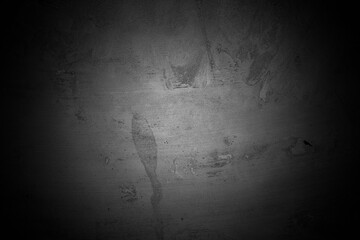 Old wall texture smeared engine oil cement dark black gray  background abstract grey color design are light with white gradient background.