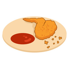 Crispy Chicken Wing with Dipping Sauce