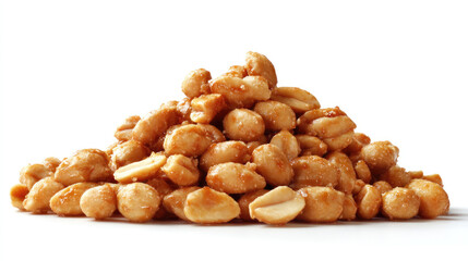 Fototapeta premium Pile of sugared peanuts