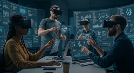 VR team collaboration datadriven future