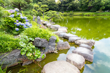 初夏の清澄庭園