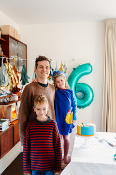 charming family gathering for a creative birthday bash