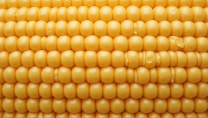Fototapeta premium Golden Corn Kernel Close-Up