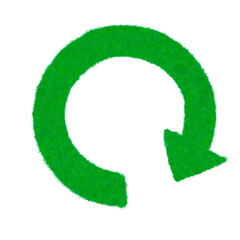 Green Circle Earth Day Typography Sticker with Eco-Friendly Message for Environmental Awareness and Sustainability Campaign Design