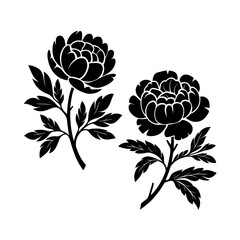 Silhouette Flower Illustration Art Stunning Floral Silhouettes and Beautiful Designs