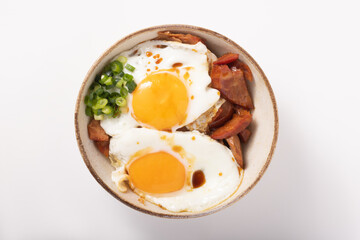 焼豚玉子飯