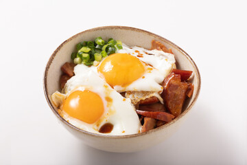 焼豚玉子飯