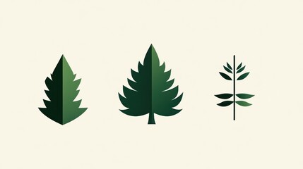 Fototapeta premium Nature Leaf Illustrations