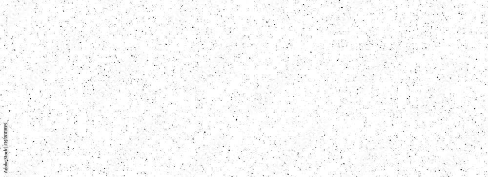 Poster Sprayed speckle seamless texture. Distressed grain noisy dirt background. Grunge splashed dot dust repeating wallpaper. Tiny Splattered particles, mottles and sprinkles overlay. Vector backdrop